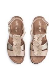 Hotter Natural Pamplona Touch Fastening Regular Fit Sandals - Image 3 of 4