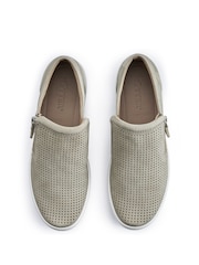 zelena - Hotter Daisy Slip-On Zip čevlji - Slika 3 iz 4