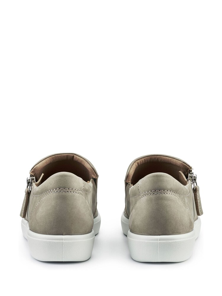 Hotter Green Regular Fit Daisy Slip-On Zip Shoes - Image 4 of 4 Hotter Green Regular Fit Daisy Slip-On Zip Shoes - Image 4 of 4