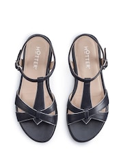 Hotter Blue Pienza Buckle Sandals - Image 3 of 4
