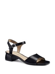 Hotter Black Amalfi Slip-On / Buckle Sandals - Image 2 of 4