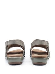Hotter Green Madrid Touch Fastening Sandals - Image 4 of 4
