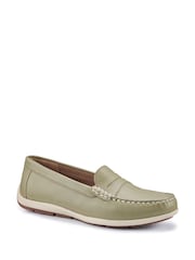 Hotter Green Wide Fit Pier Slip-On Shoes - Image 2 of 4