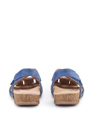 Hotter Blue Wide Fit Catskill II Touch-Fastening Sandals - Image 3 of 4