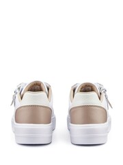 Hotter White Galaxy Lace-Up Zip Regular Fit Shoes - Image 4 of 4