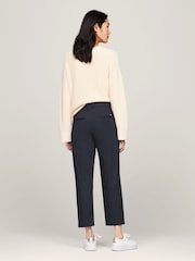 Tommy Hilfiger Blue Slim Straight Chinos - Image 3 of 5