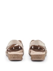Hotter Natural Regular Fit Catskill II Touch-Fastening Sandals - Image 4 of 4