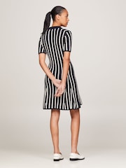 Tommy Hilfiger Blue Cable Polo Dress - Image 3 of 5