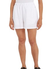 Tommy Hilfiger White Casual Linen Shorts - Image 1 of 5