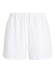 Tommy Hilfiger White Casual Linen Shorts - Image 3 of 5