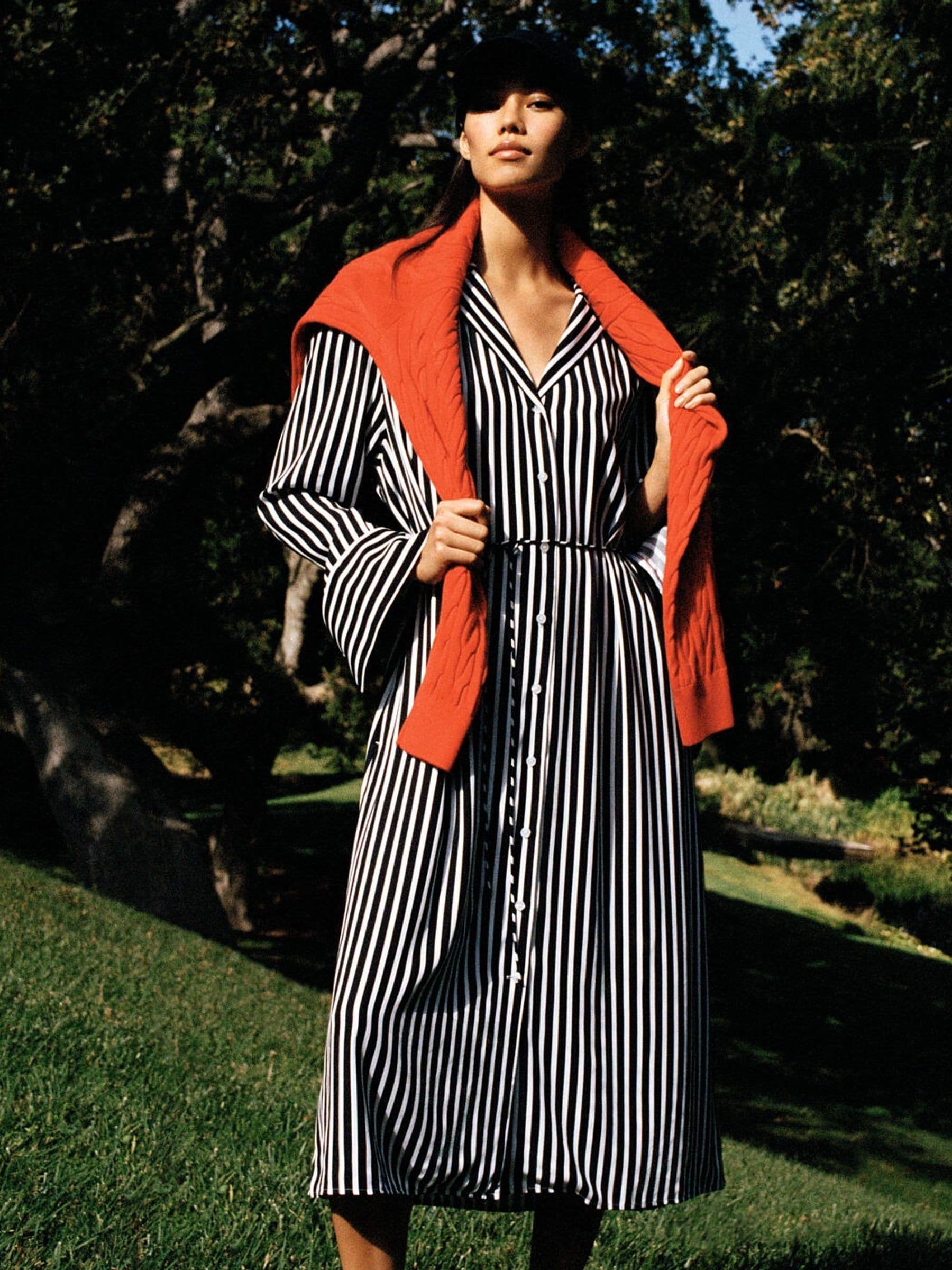 Tommy hilfiger blue striped dress on sale