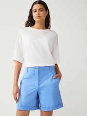 Tommy Hilfiger Blue Chino Shorts - Image 1 of 4