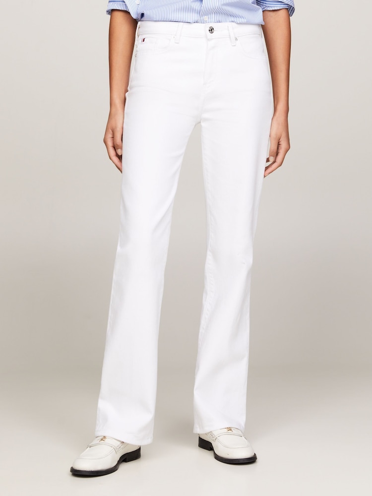 Tommy Hilfiger Bootcut White Jeans - Image 1 of 5