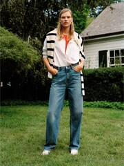 Tommy Hilfiger Blue Cardi Stitch Sweater - Image 2 of 7