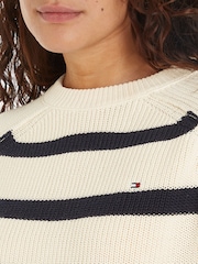 Tommy Hilfiger Blue Cardi Stitch Sweater - Image 4 of 7