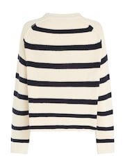 Tommy Hilfiger Blue Cardi Stitch Sweater - Image 7 of 7