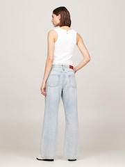 Tommy Hilfiger Blue Eli Loose Straight Fit Jeans - Image 2 of 6