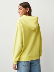 Tommy Hilfiger Yellow 100% Cotton Logo Flag Hoodie - Image 2 of 4