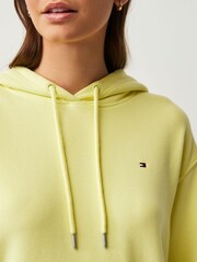 Tommy Hilfiger Yellow 100% Cotton Logo Flag Hoodie - Image 3 of 4