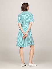 Tommy Hilfiger Stripe Midi Shirt Dress - Image 2 of 6
