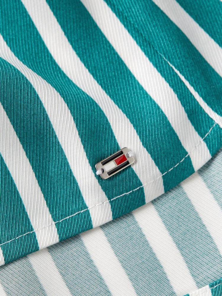 Tommy Hilfiger Stripe Midi Shirt Dress - Image 6 of 6