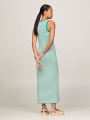 Tommy Hilfiger Slim Stretch White Midi Dress - Image 2 of 5