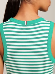 Tommy Hilfiger Slim Stretch White Midi Dress - Image 3 of 5