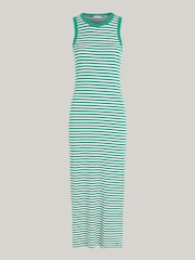 Tommy Hilfiger Slim Stretch White Midi Dress - Image 5 of 5