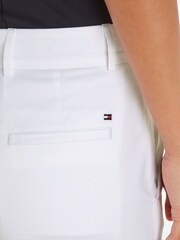 Tommy Hilfiger Slim Straight White Chino Trousers - Image 3 of 5