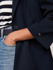 Tommy Hilfiger Blue Slim Fit Gold Button Blazer - Image 5 of 6