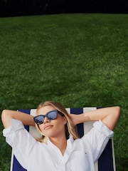 Tommy Hilfiger Cotton Easy Fit White Shirt - Image 4 of 5