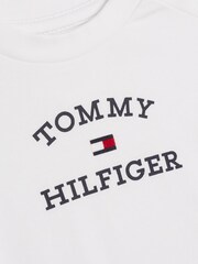 Tommy Hilfiger White Logo Baby T-Shirt - Image 3 of 3