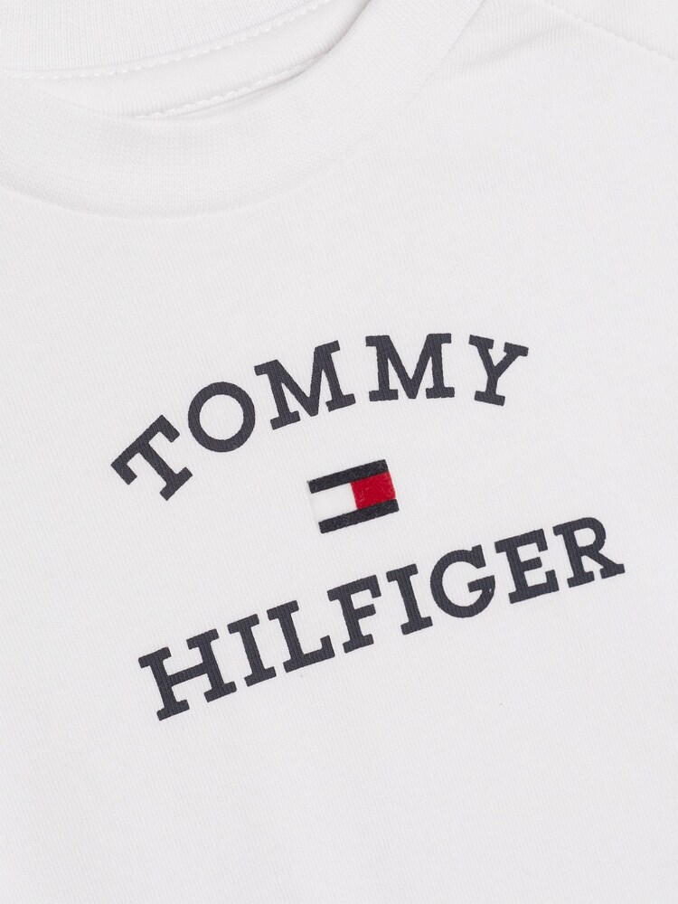 Tommy Hilfiger White Logo Baby T-Shirt - Image 3 of 3