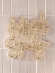 Panneau mural en fil de fer "Lets Get Steamy - Image 1 of 6