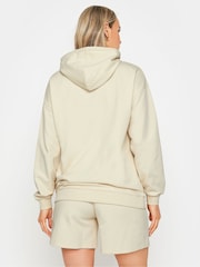 Long Tall Sally Cream Paris Slogan Hoodie - Image 3 of 4
