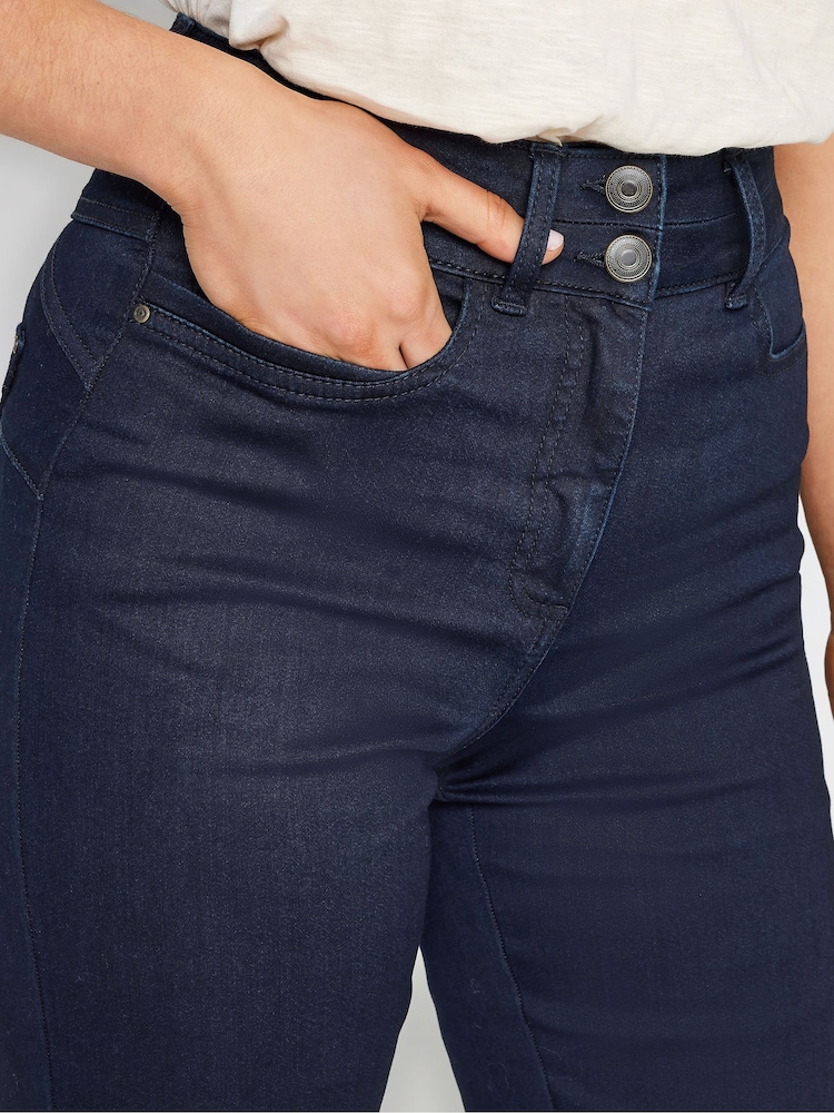 Long Tall Sally Blue Lift & Shape Slim Leg Jeans - Image 4 of 4
