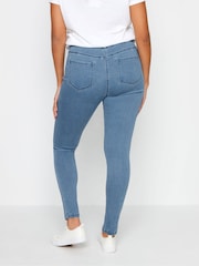M&Co Blue Light Wash Jeggings - Image 3 of 4