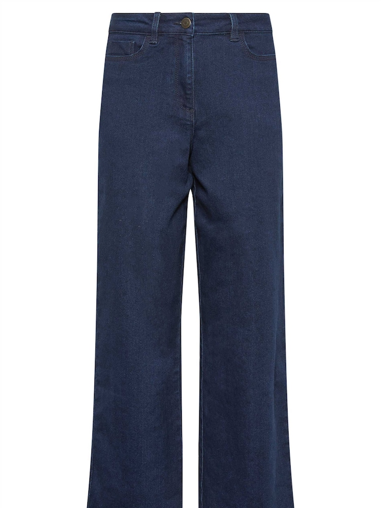M&Co Blue Wide Leg Jeans - Image 5 of 5