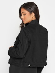 PixieGirl Petite Black Denim Jacket - Image 2 of 4