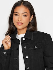 PixieGirl Petite Black Denim Jacket - Image 4 of 4