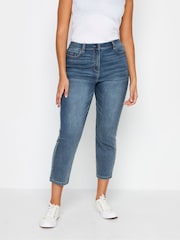 M&Co Blue Petite Midwash Jeans - Image 1 of 4