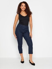 M&Co Blue Petite Cropped Jeans - Image 2 of 5
