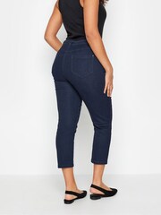M&Co Blue Petite Cropped Jeans - Image 5 of 5