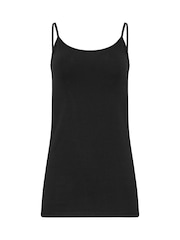 Long Tall Sally Black Cami 2 Pack - Image 1 of 2