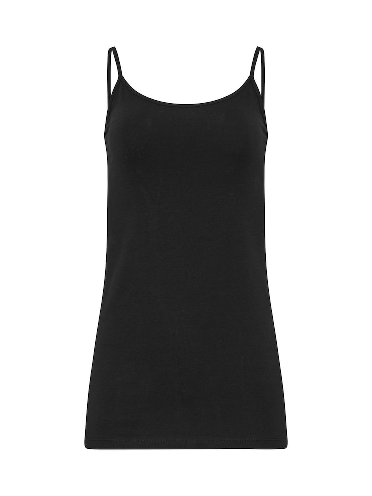 Long Tall Sally Black Cami 2 Pack - Image 1 of 2