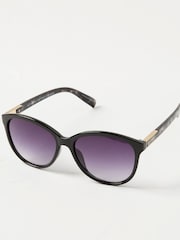 FatFace Claire Black Sunglasses - Image 2 of 2
