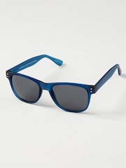 FatFace Theo Blue Sunglasses - Image 1 of 2