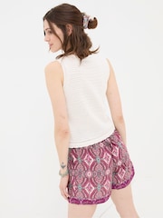 FatFace Ella Natural Knitted Top - Image 2 of 4