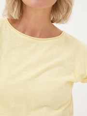 FatFace Ivy Yellow T-Shirt - Image 4 of 5