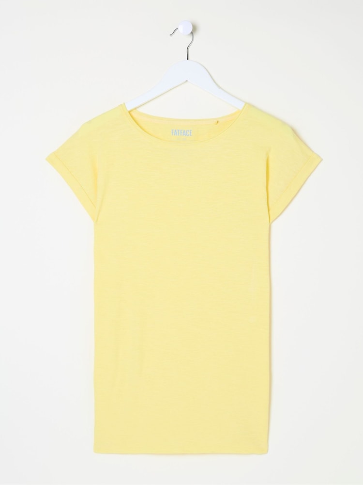 FatFace Ivy Yellow T-Shirt - Image 5 of 5 FatFace Ivy Yellow T-Shirt - Image 5 of 5